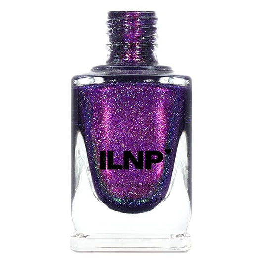 ILNP High Voltage - Royal Purple Holographic Nail Polish