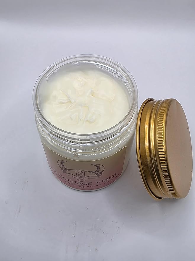 Tallow Skin Moisturizer Cream with Nourishing Oils Handmade Grass Fed Beef Tallow Cream (3oz, Frankincense) (EO)