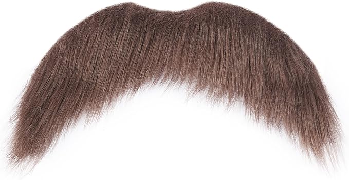 Self Adhesive Fake Mustache False Facial Hair Stick On Cosplay Mustache Halloween Party