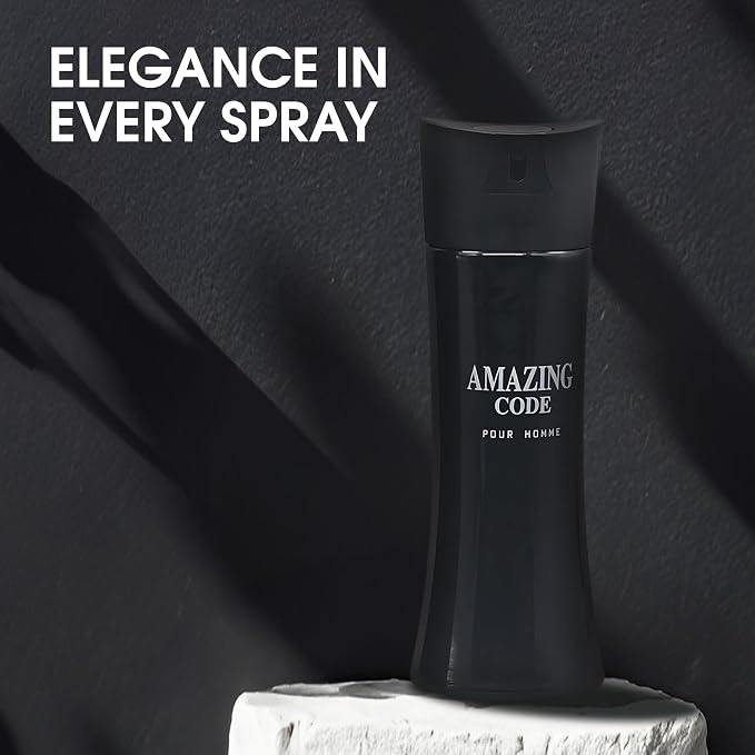 AFLUXE Verse Adonis & Amazing Code Combo Men Cologne 3.4 Fl. Oz Men's Perfume Elegant Combination of Woody Floral & Fruity Scents Eau De Parfum for Men Lasts All Day Best Gift