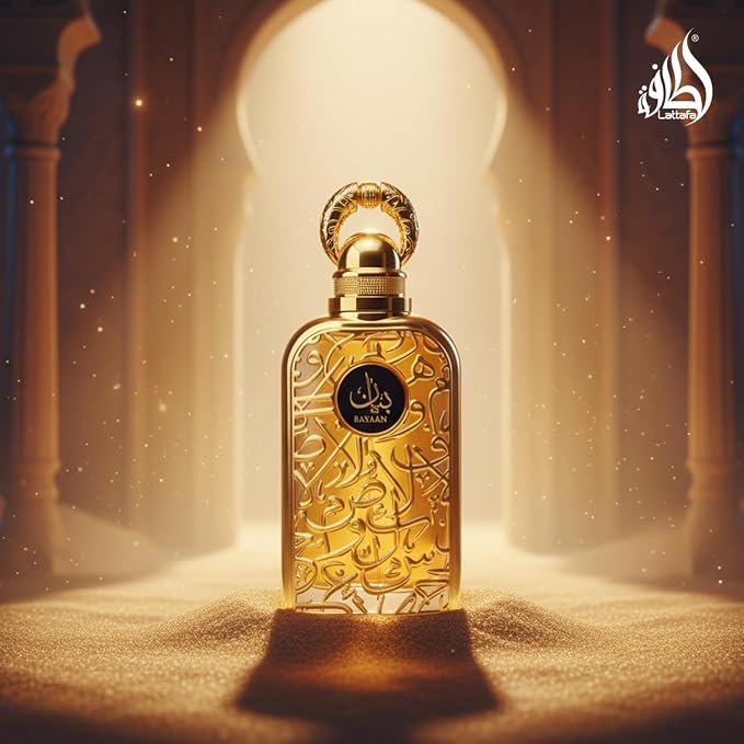 Lattafa Bayaan Eau de Parfum Spray for Women, 3.4 Ounce