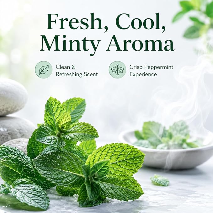 GreenHealth Japanese Peppermint Essential Oil – 8 fl oz – 100% Pure & Uncut – Strong Menthol Aroma – Steam-Distilled