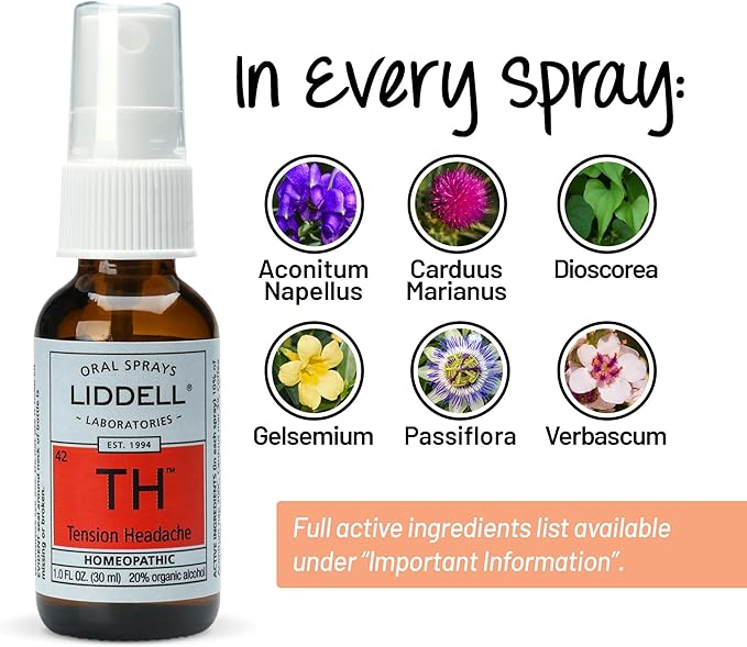Liddell Homeopathic Tension Headache, 1 Ounce