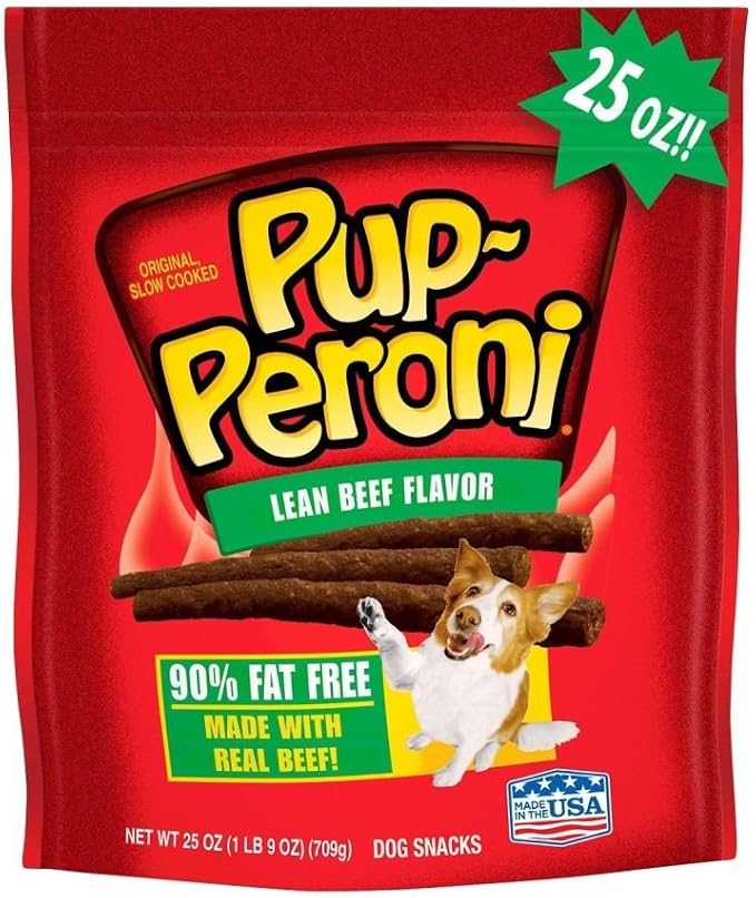 Pup-Peroni Lean Beef Flavor Dog Snacks, 25-Ounce Bag