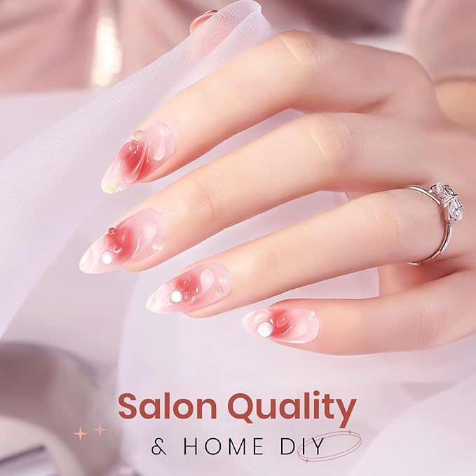3D Nail Art Gel Clear Sculpting Gel for Nail Art Design DIY 3D Molding Gels for Painting Drawing Carving Nails Gels Nail Tube Home DIY Modeling Decoration Manicure