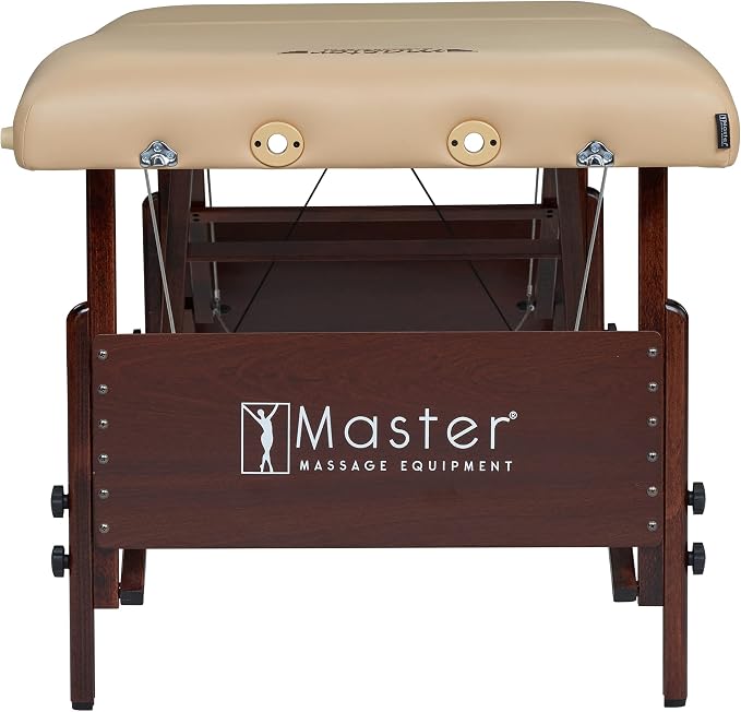 Master Massage 30" Del Ray Heated Portable Thermal-Top Massage Table Package, Foldable Spa & Tattoo Bed