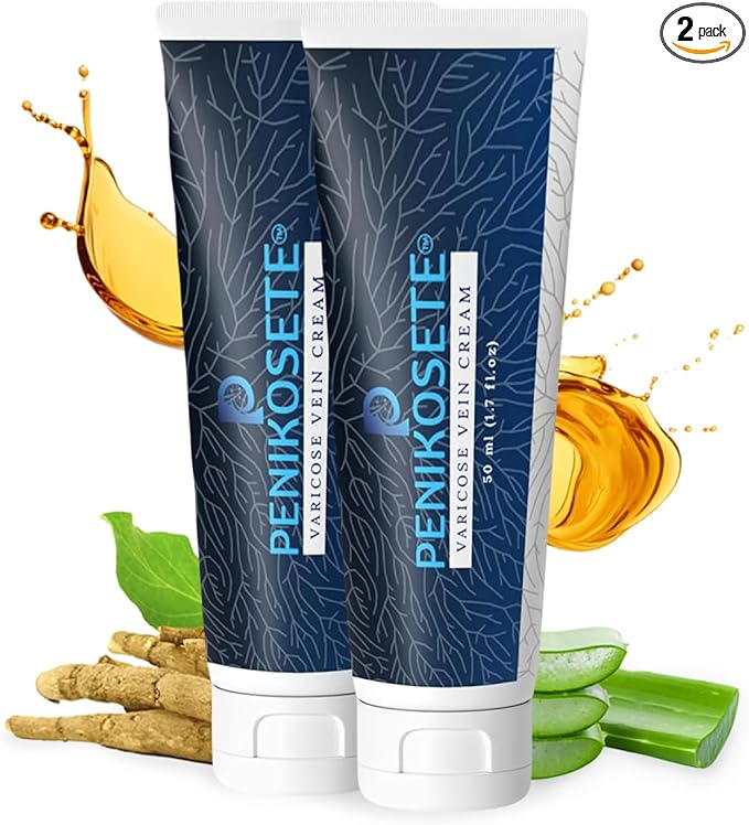 Varicose Veins Treatment | Natural Ayurvedic Cream for Legs with Ashwagandha | Spider Vein Removal Cream for Improved Circulation & Relief from Heavy Fatigued Legs | Non-Sticky