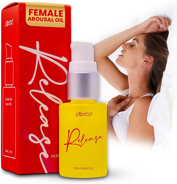 100% Natural Intimate Arousal Oil for Women stimulating – Infused with Golden Jojoba & Sweet Almond Oil – Vegan, Gluten-Free, Non-GMO – Enhances Sensation, Reduces Dryness, & Promotes Relaxation