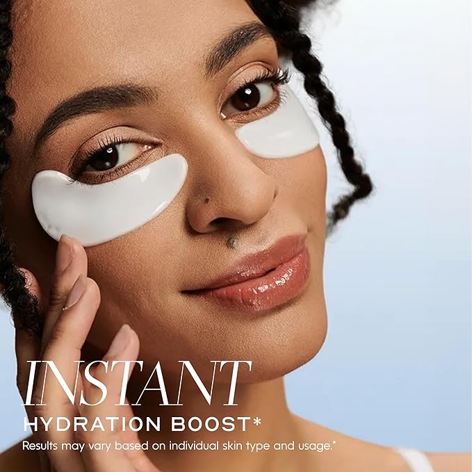 Hyaluronic Acid & Retinol Under Eye Patches – Hydrating & Firming Eye Pads For Puffiness, Dark Circles & Wrinkles – Dermatologist Tested, Anti-Aging, Korean Skin Care – Vegan – 8 Pairs