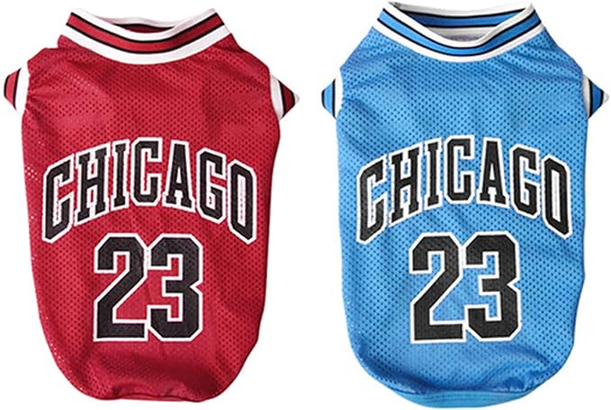 Dog Basketball Jersey Clothes Boy Girl Dog Pet Vest Clothes Puppy Shirt Apparel Cute Outfit Summer Fashion Cotton Dog Tshirt Female for Large Dogs, Medium & Small Chihuahua,Yorkies