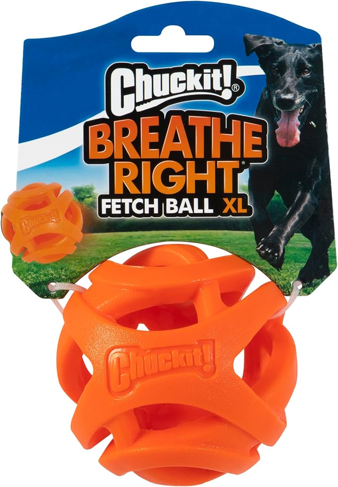 Chuckit! Air Fetch Ball Dog Toy, XL 3.5in, for Dogs Over 100lbs