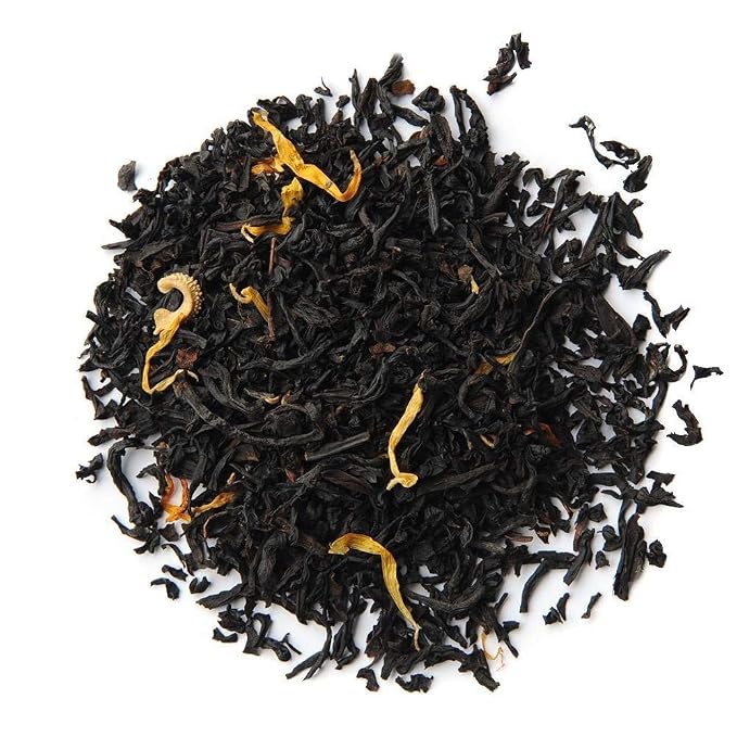 Organic Positively Tea Company, Pumpkin Spice Black Tea, Loose Leaf, 4 Ounce