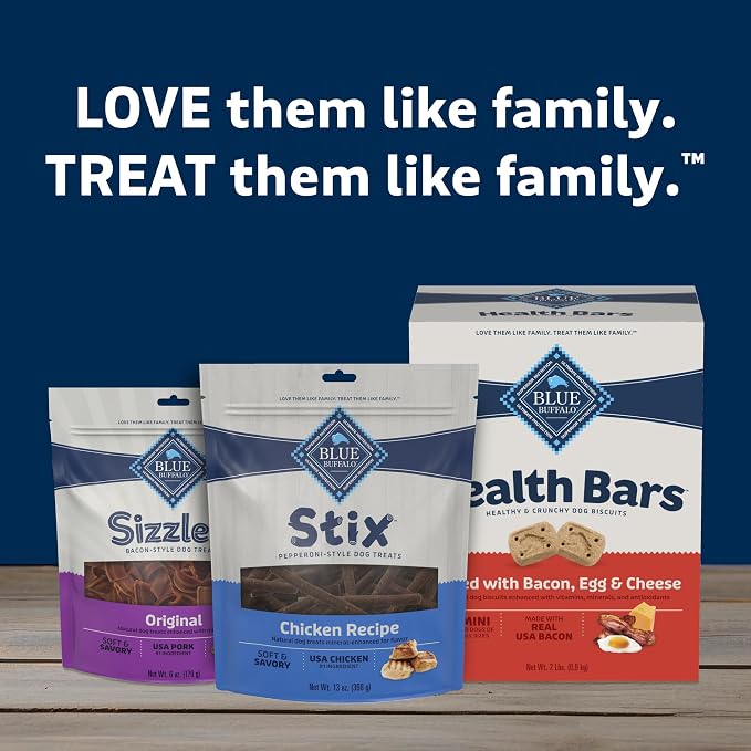 Blue Buffalo Stix Chicken Pepperoni-Style Dog Treats, 13 oz | Real Chicken #1 Ingredient, Soft & Easy to Tear, Developed by Veterinarians & Nutritionists, Great for Training