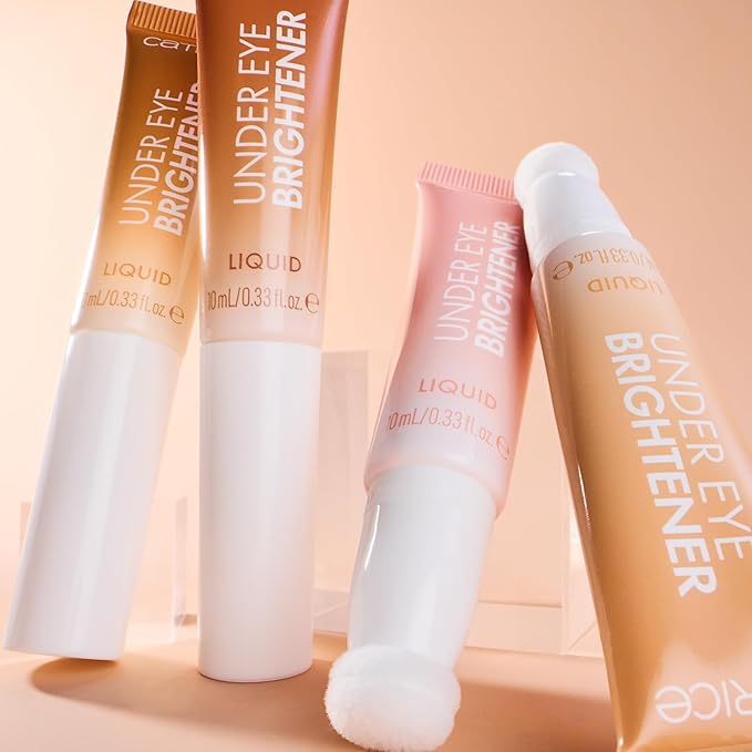 Catrice | Under Eye Brightener Liquid | Instantly Brighten Dark Circles | Lightweight, Luminous Formula with Built-In Sponge Applicator | Vegan & Cruelty Free (020 | Warm Nude)