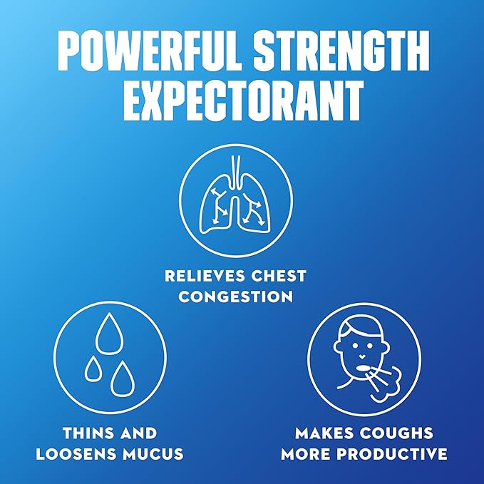 Mucinex 12 Hour 600 mg Guaifenesin Extended-Release Tablets for Excess Mucus Relief, Expectorant Aids Excess Mucus Removal, Chest Congestion Relief, 100 Bi-Layer Tablets