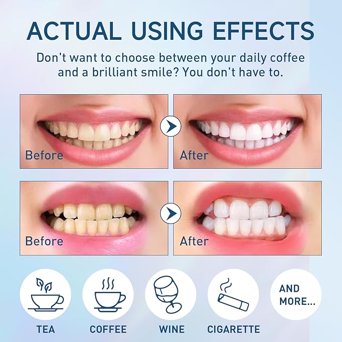 Teeth Whitening Powder Remineralizing Tooth Whitening Powder Instant Tooth Powder Mint Flavor Teeth Whitener Toothpaste Powder for Tooth Stain Removal 50g/1.76oz