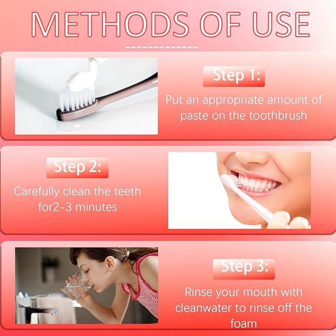 SP-6 Probiotic Whitening Toothpaste, sp6 whitening Toothpaste, Enhanced Formula with 6 Probiotics for Teeth Whitening and Gum Health - Enamel-Safe, Fluoride-Free, Fresh Mint Flavor