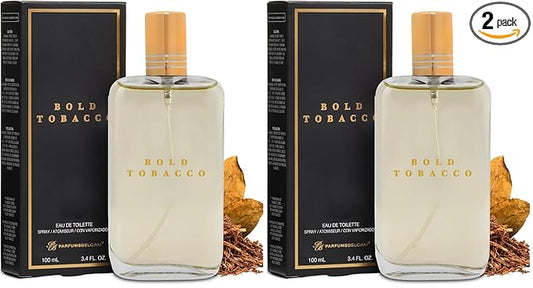 PB ParfumsBelcam Bold Tobacco Eau De Toilette Spray, Our Version of Tobacco Vanille, 3.4 fl.oz. (Pack of 2)