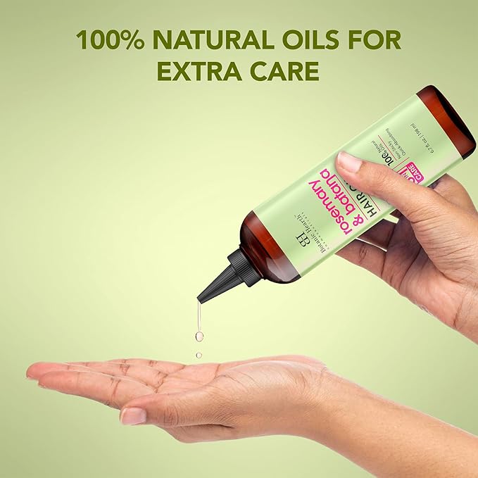 Botanic Hearth Hair Oil for Hair Growth & Hair Treatment Oils | Strengthening Dry, Frizzy, Damaged Hair & Scalp Treatment | Rosemary Batana Hair Oil – 6.7 Fl Oz (2 Pack)