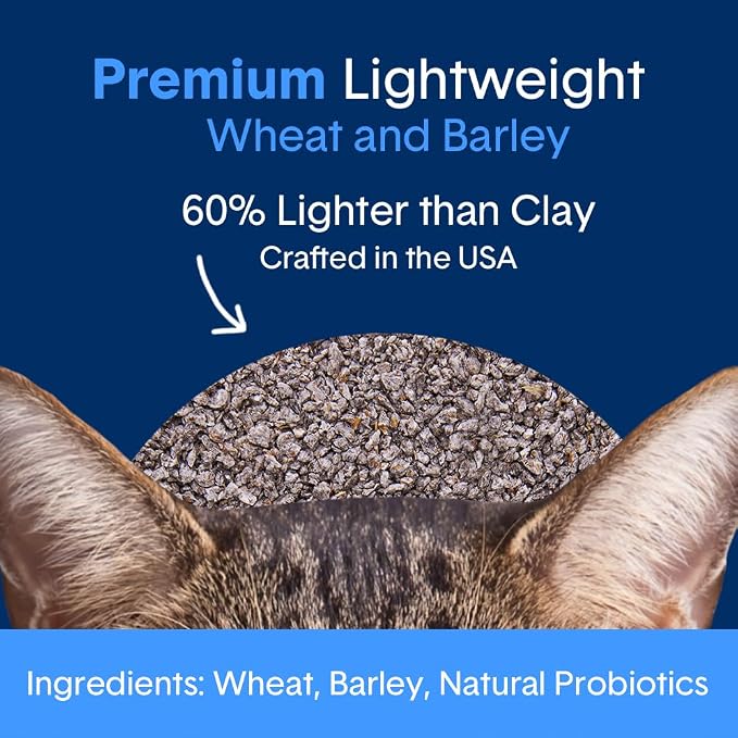 Boxie Probiotic Lightweight Clumping Cat Litter 40+ Day Odor Control 6.5 lb