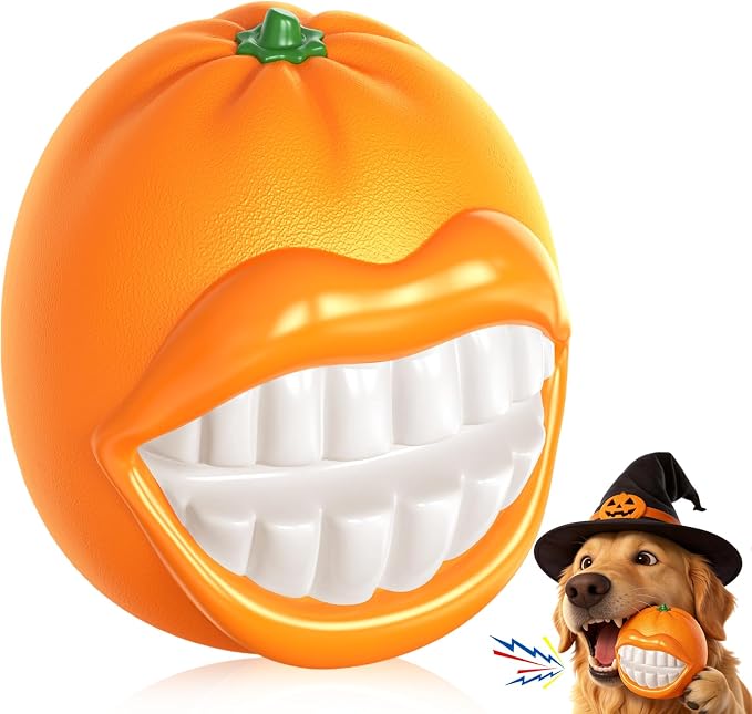 Tough Dog Chew Toys Indestructible Squeaky Toys for Aggressive Chewers Outdoor Swimming Interactive Tough Chew Toys for Medium and Large Dogs