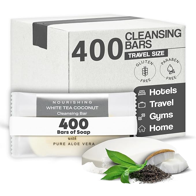 Infuse Bar Soap | Travel Size Hotel Amenities | 20g | Case of 400