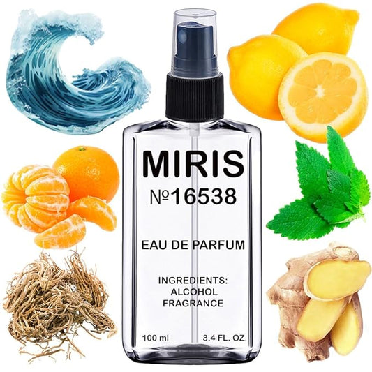 MIRIS No. 16538, Inspired by Code Sport, Long-Lasting Eau de Parfum for Women, Spray 3.4 Fl Oz / 100 ml