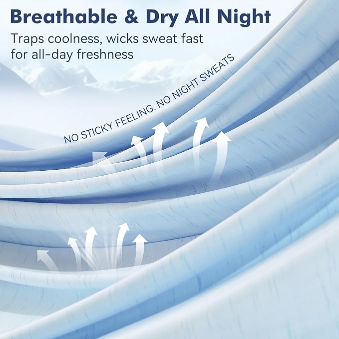 Elegear Double-Sided Arc-Chill® 3.0 Cooling Blanket for Hot Sleepers, Twin | Q-Max>0.5 Cooling Fabric, Absorbs Heat to Keep Body Cool, Lightweight Summer Blankets for Night Sweats & Menopause, 59"x79"