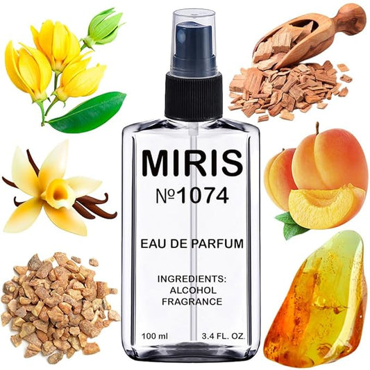MIRIS No. 1074, Inspired by Vanilla Extasy, Long-Lasting Eau de Parfum for Women, Spray 3.4 Fl Oz / 100 ml