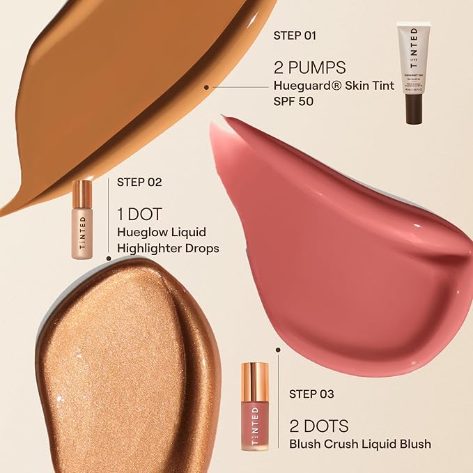 Live Tinted Blush Crush Liquid Blush - Creamy for All Skin Tones, Skincare-Powered With Peony Extract, Aai Fruit Oil, and Vitamin C Infused Liquid Makeup, 1 oz - Rose Mauve