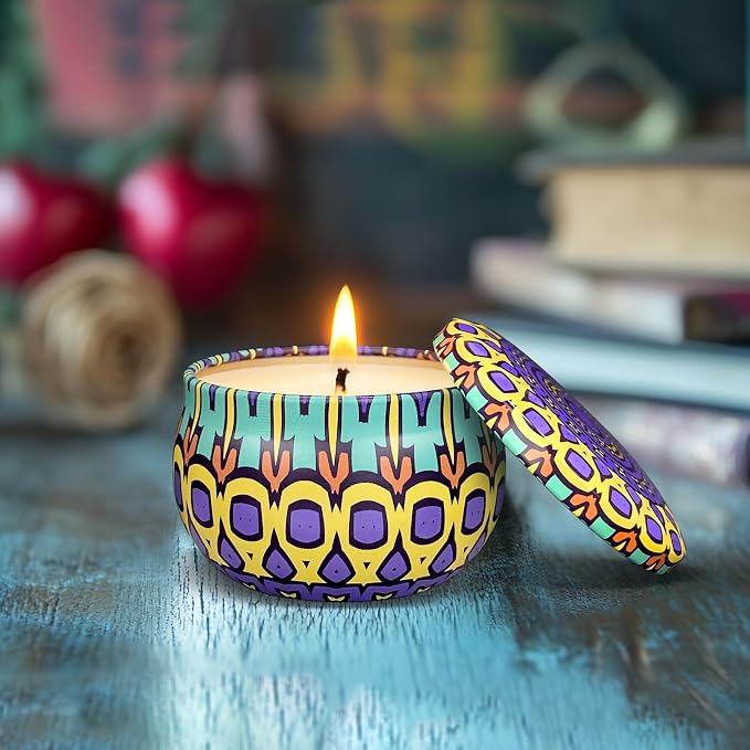 Scented Candles Gift Set,24 Pack Candles for Home Scented, 600 Hour Long Lasting Soy Wax Aromatherapy Candle Set, Birthday Gifts for Women with Gift Box