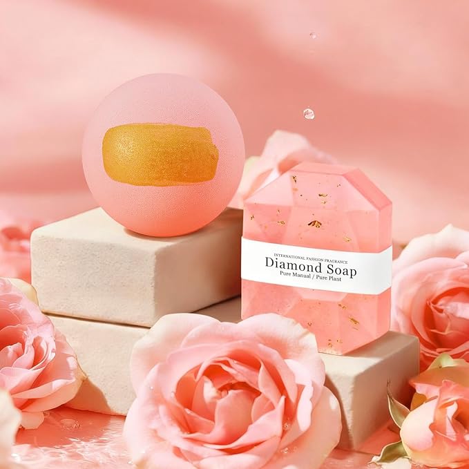 Birthday Get Well Soon Self Care Package Spa Gifts Basket for Women | Pink Luxury Christmas Thinking of You Anniversary Relaxing Gift Set for Mom Sister Girlfriend Wife Friend Her
