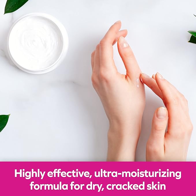 Udderly Smooth Extra Care Hand, Body & Foot Cream with 20% Urea, Daily Moisturizer to Restore Dry or Irritated Skin, Dermatologist Tested, 8 Oz