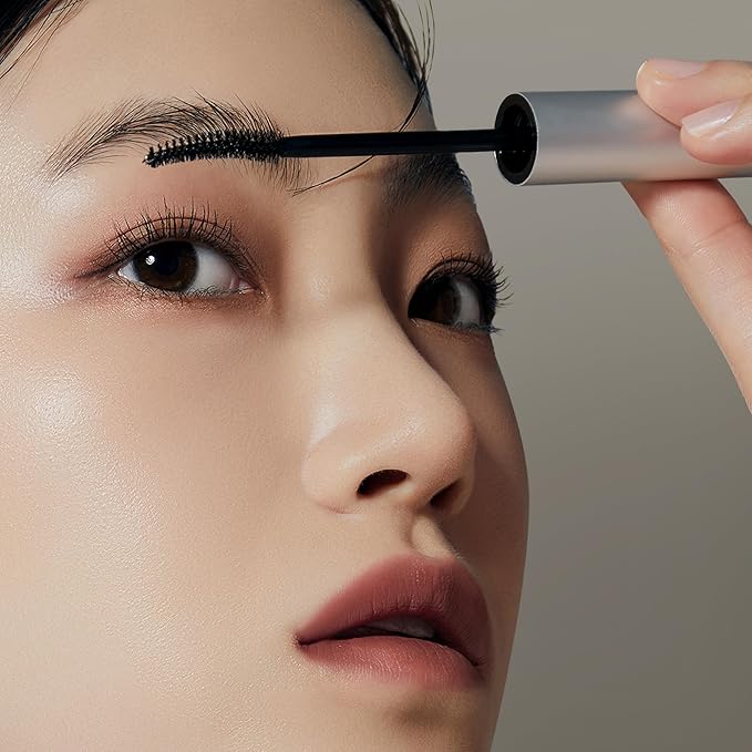 Epais Eyelash Black Tinted Serum, 2-in-1 Lash Growth Enhancer and Tinting Treatment, 7 Peptides and Biotin Formula for Longer Thicker Lashes, Charcoal-Based Black Food Complex, Korean Lash Care