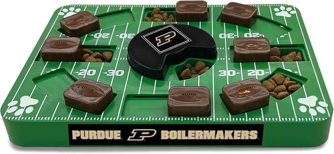 Pets First NCAA Purdue Boilermakers Interactive Dog Treat Puzzle Toy