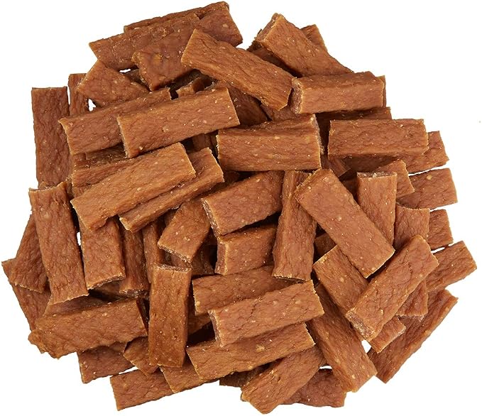 Amazon Brand - Wag Soft & Tender American Jerky Dog Treats – Duck Bites, 16 Ounce (Pack of 2)
