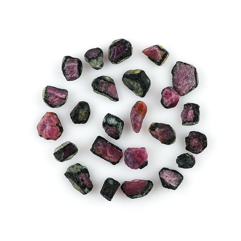 50 carats Raw Ruby Zoisite Rough Slice Gemstone, Natural Crystals, Healing Stones, Wholesale Bulk Lot, Jewelry Making Supply, Stone, DIY Stones