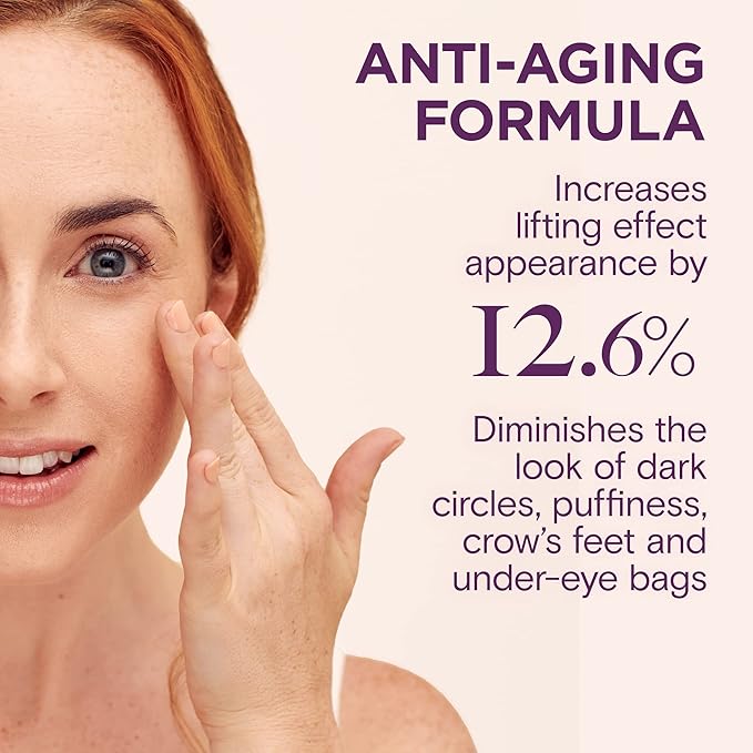 Reserveage Nutrition Illuminating Eye Cream with Pro-Collagen Booster, Diminishes Dark Circle and Smooths Wrinkles with Micro-Encapsulated Copper Peptides and Measurable Results, 0.5 oz