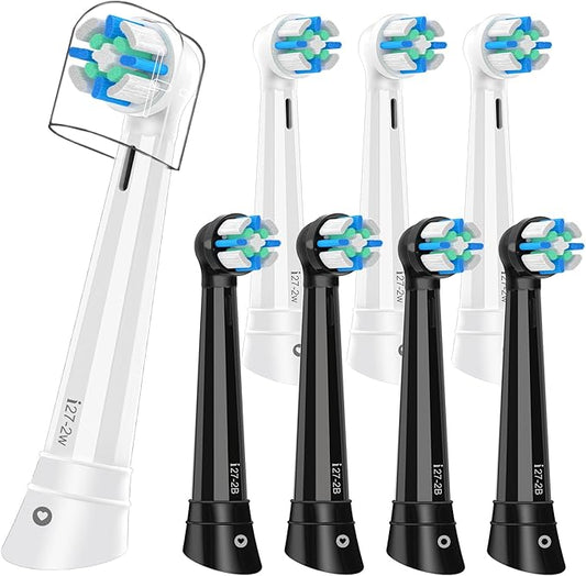 Toothbrush Heads Compatible with Oral B iO 3 4 5 6 7 8 9 10 Series Electric Toothbrush,Compatible with Oral B iO Replacement Heads, Medium Bristles Electric Toothbrush Heads for Effective Cleaning