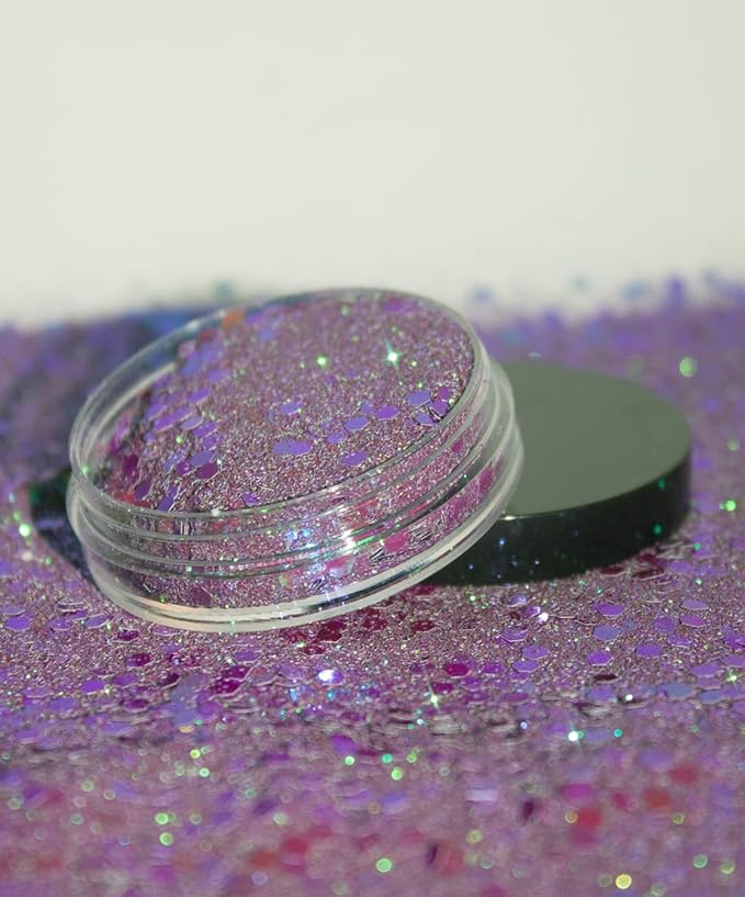 KARIZMA Dream Catcher Body Glitter. 10g Chunky Face, Hair, Eye and Body for Women. Rave, Festival Accessories, Cosmetic Makeup. Loose Set