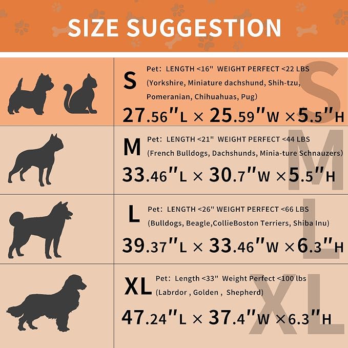 HAOMAIJIA Dog Couch Bed for Small Dogs, Non Slip Pet Couch Covers for Sofa Thick Soft Washable Dog Couch Cover Protector All Seasons Universal Dogs and Cats Bed Mat (Khaki, Small)
