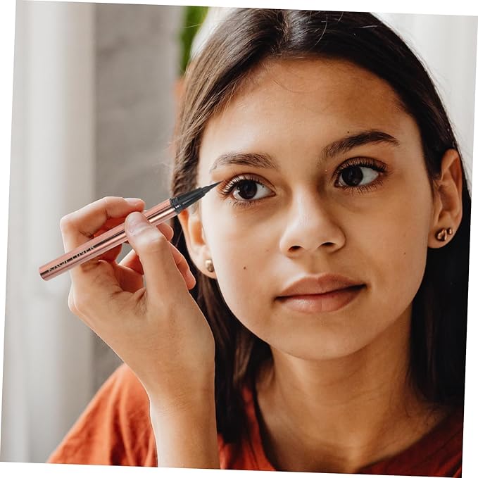 minkissy Waterproof Eyeliner Pen Quick Dry Liquid Pencil Smudge Proof Thin Eyeliner for Precise Eye Makeup Colorful Korean Style