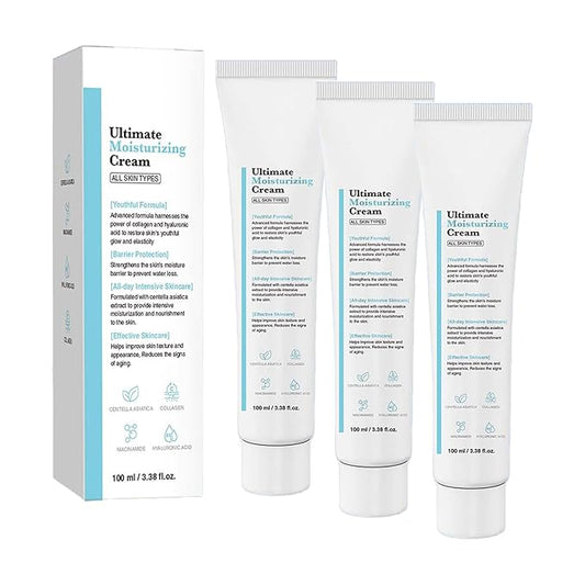 Youthful Formula Ultimate Moisturizing Cream, Korean Gel, Centella Moisturizer,Youthful Formula Moisturizing Cream,For All Skin Types 3pcs