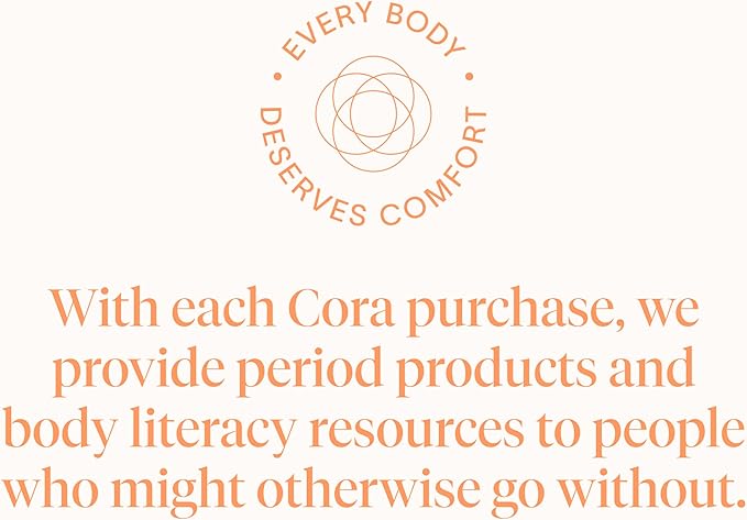 Cora Organic Cotton Non-Applicator Tampons Multipack (18 Regular, 18 Super, 18 Super Plus Non-Applicator Tampons)