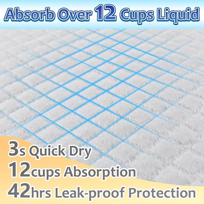 Dogcator Dog Pee Pads Extra Large 30"x36", 30 Count Super Absorbent Pee Pads for Dogs, Disposable Urine Bed Pads for Doggie, Thicken XXL Puppy Pads, Piddle Pads X-Large for Indoor, Outdoor Use