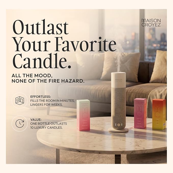 Essential Oils for Diffusers - Home & Hotel Aromatherapy Refill, for Room Fragrance, Soap & Candle Making – Premium French Ingredients (100 ml – 3.38 Fl Oz) – Chilled Citrus