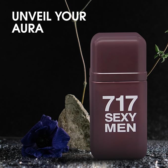 AFLUXE 2PCS Valentine Milano/717 Sexy Eau De Toilette for Men-Fresh,Romantic Scent Perfume for Men 3.4 Fl Oz Each Mens Cologne For All Skin Daily Used