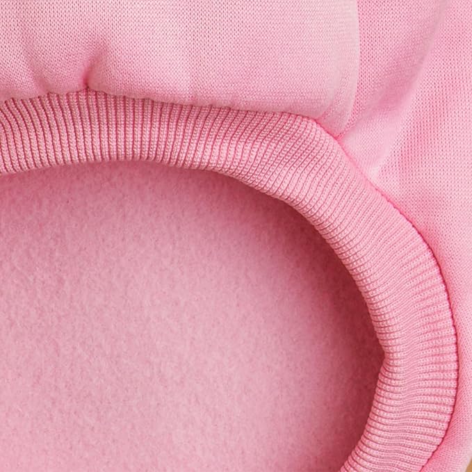Soft Puppy Sweater for Small Dogs Winter Knit Pullover, Pink XS | Elastic Cuffs Pet Clothes, Holiday Party Matching, Fall Winter Daily Outfit, Soft Breathable Machine Washable Sweatshirt