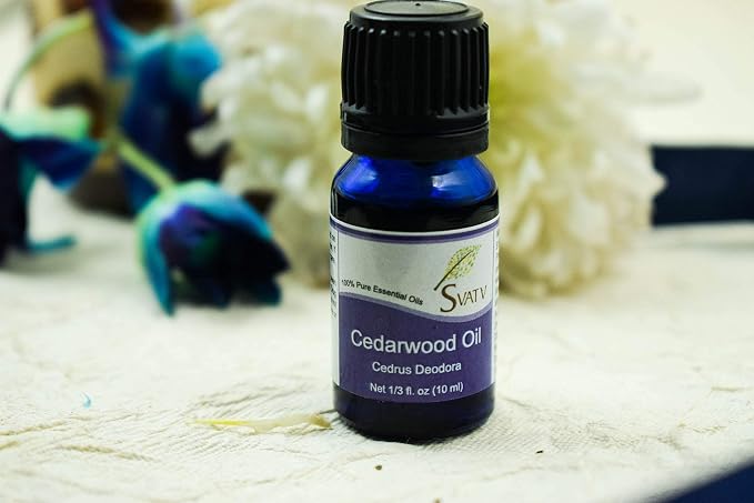 Cedarwood Essential Oil Therapeutic Grade Aromatherapy Oils Fragrance Oil for Diffuser Yoga Massage & DIY Personal Care 10 ml