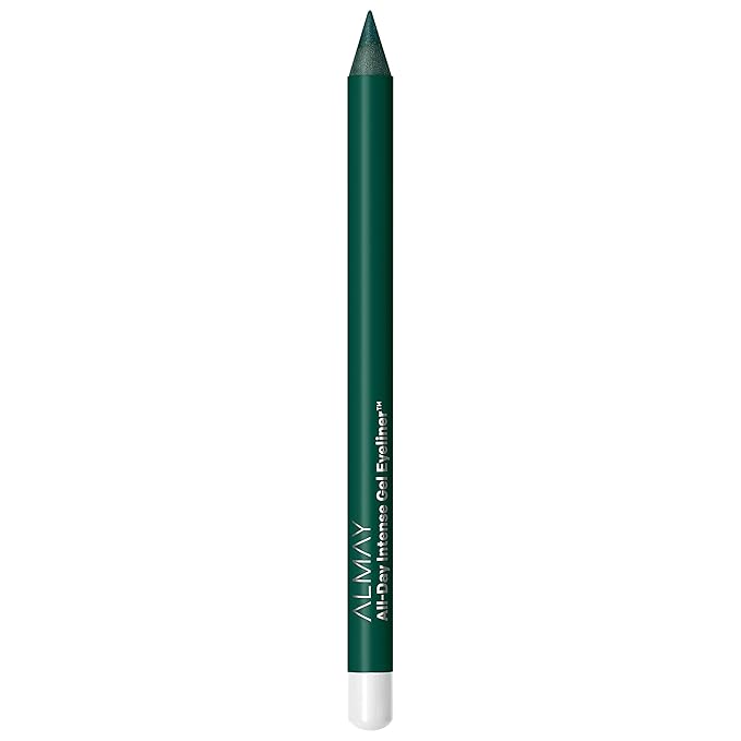 Almay All-Day Eyeliner Pencil, Hypoallergenic, Cruelty-Free, Oil-Free, Fragrance-Free, Ophthalmologist Tested, Long Wearing and Water Resistant (Packaging May Vary), 150 Evergreen, 0.01 oz